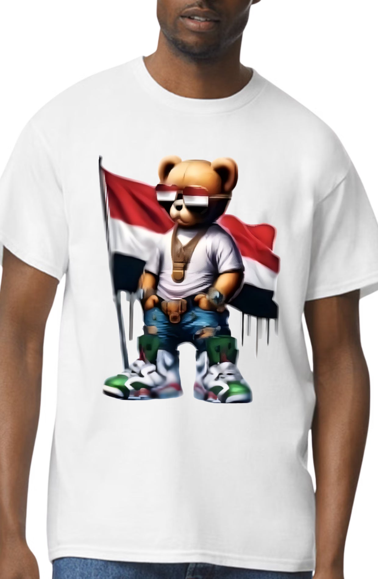 Cool bear represent the world tshirt