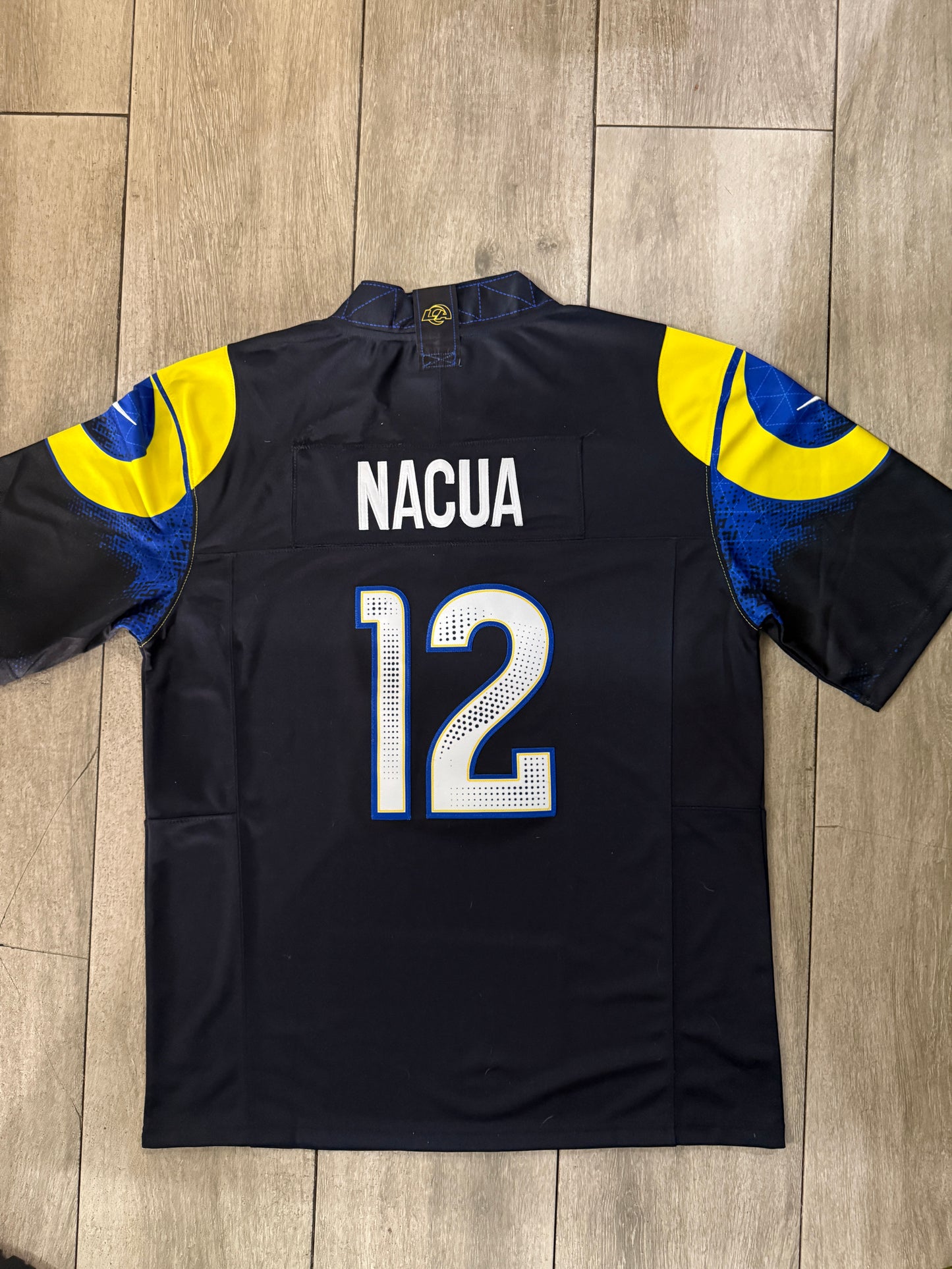 Rams Nacua custom jersey