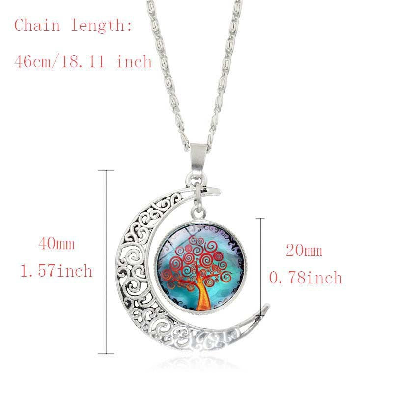 Time Gemstone Earrings & Necklace Set