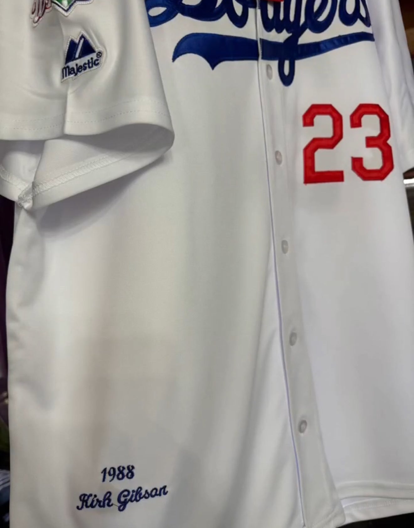 Gibson dodgers jerseys