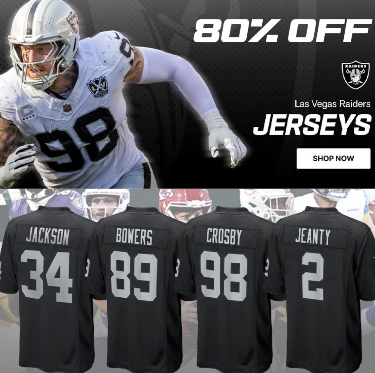 Raiders Jerseys