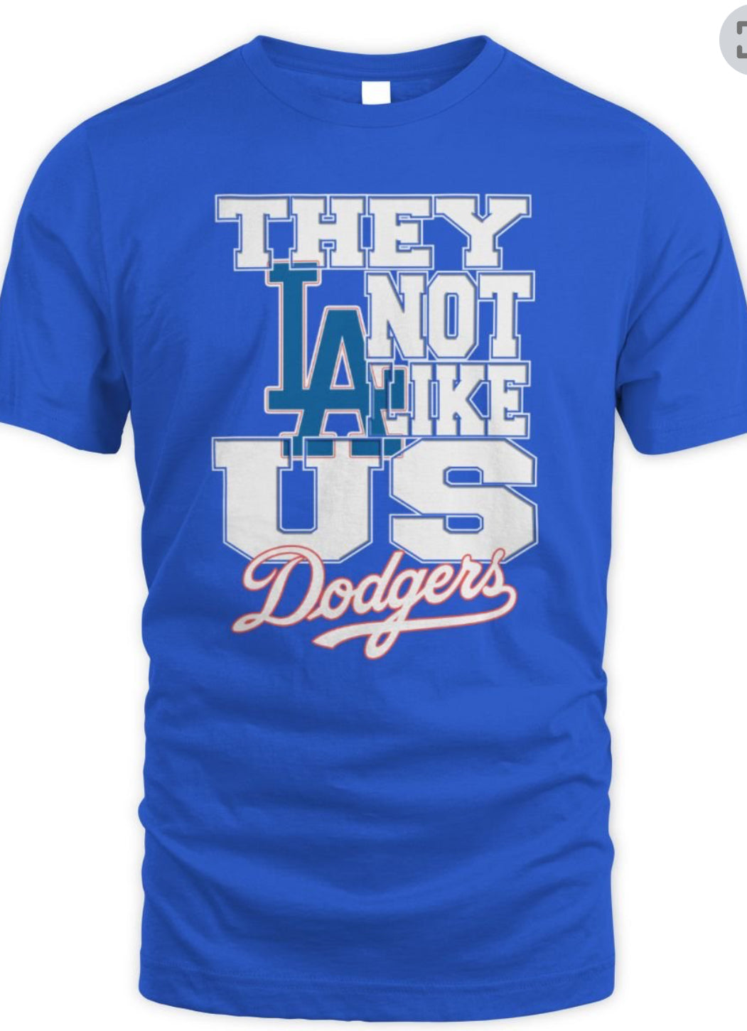 Dodgers They are not like us hoodie