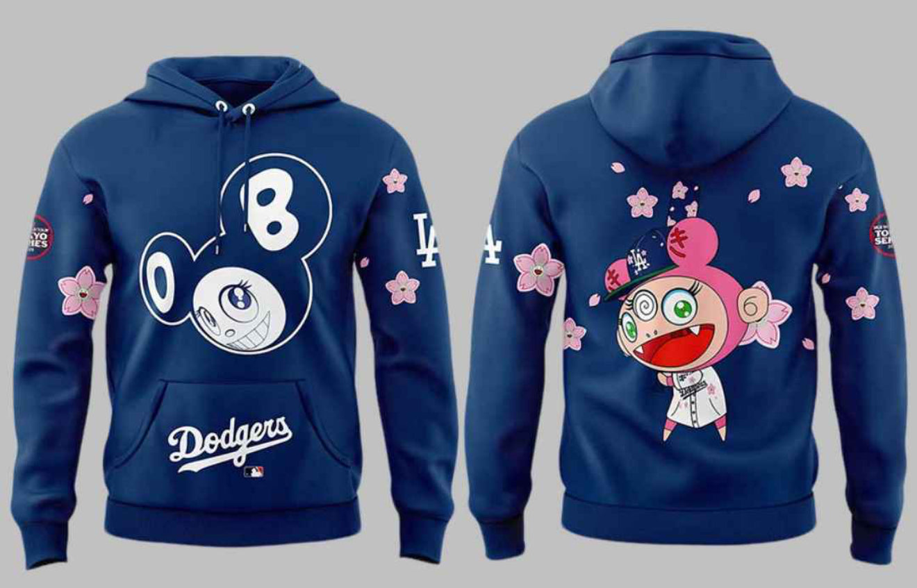 Dodgers hoodies Tokio series