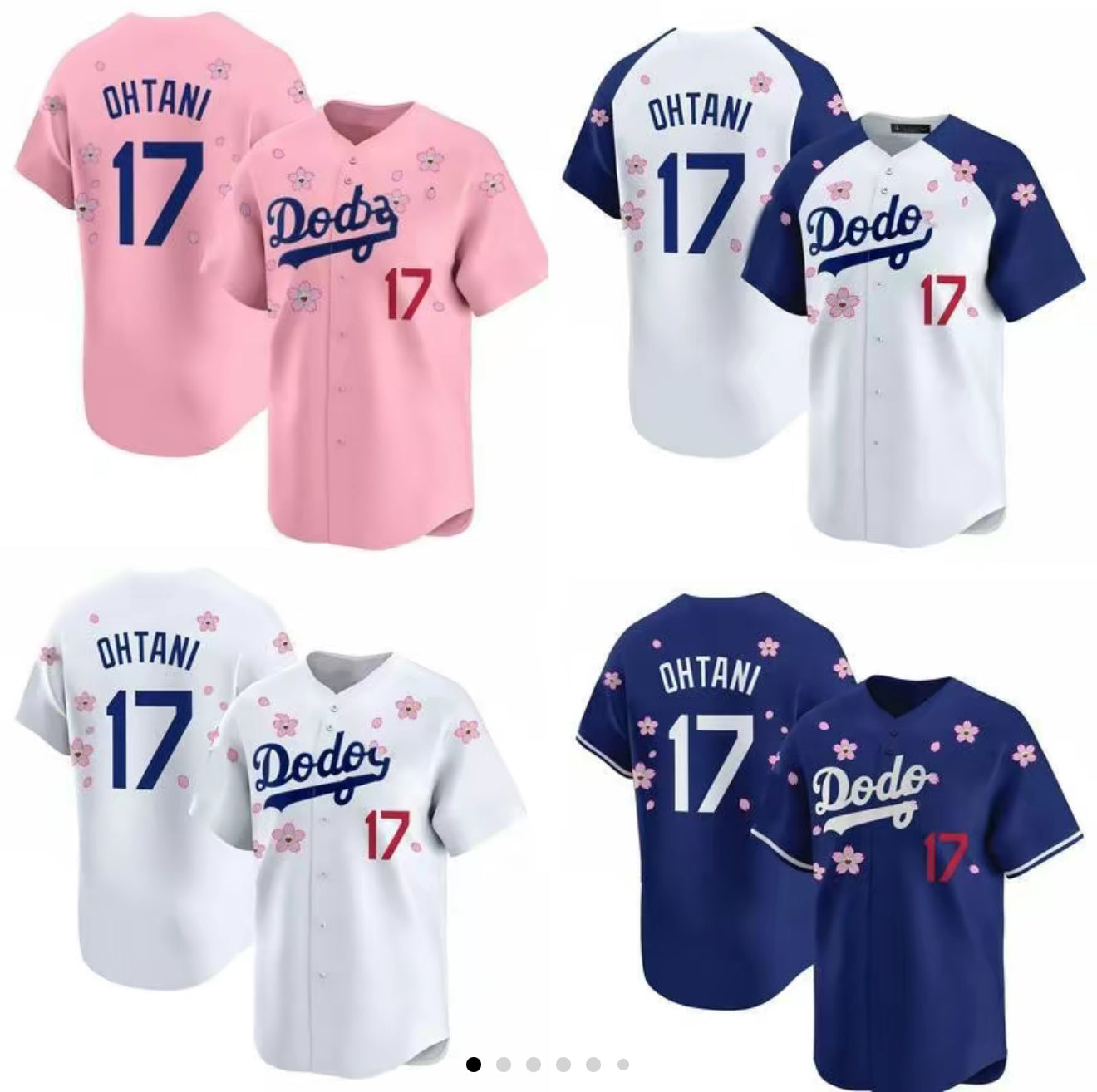 Dodgers Blossom Jerseys