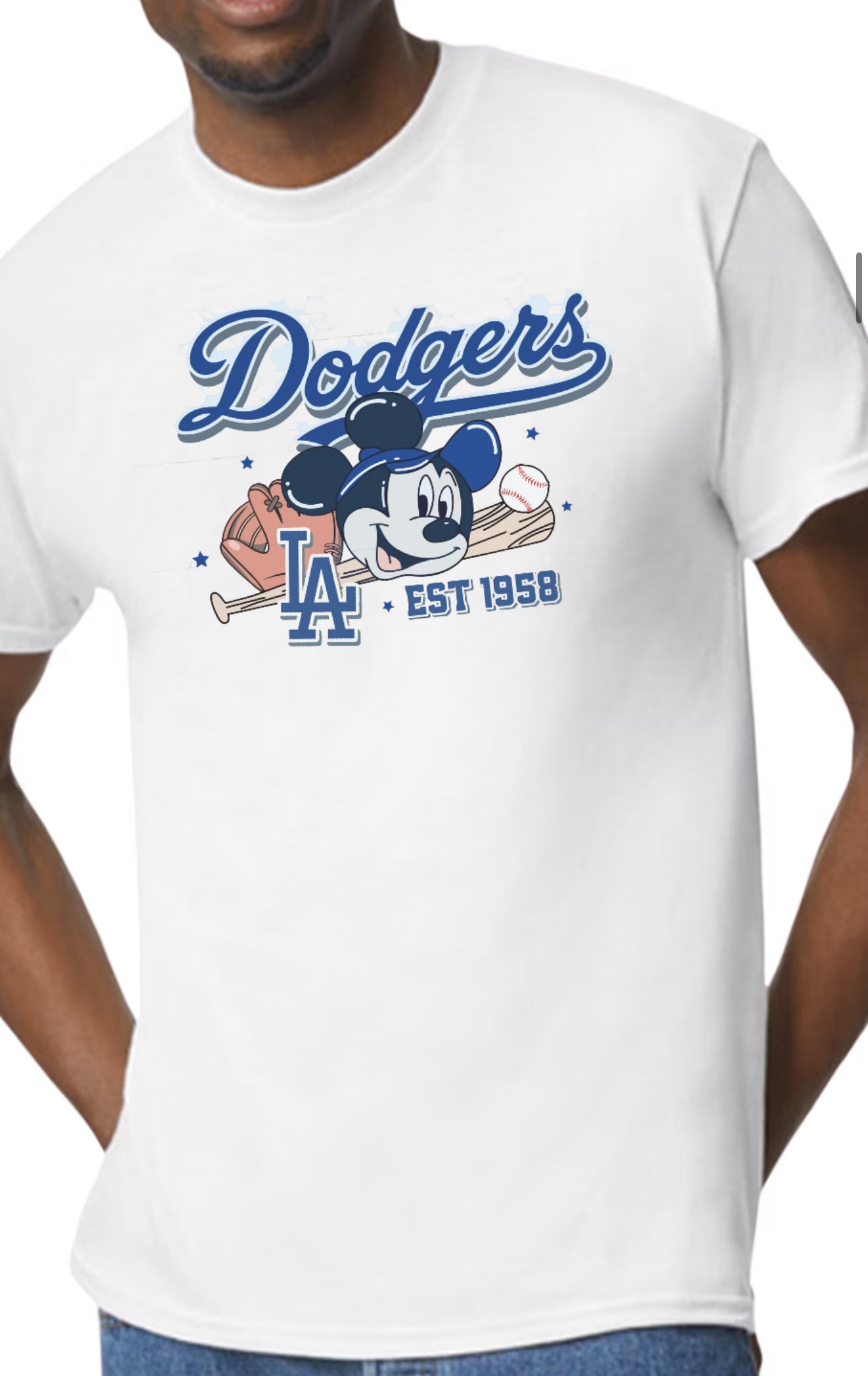 Dodgers Mickey tshirts