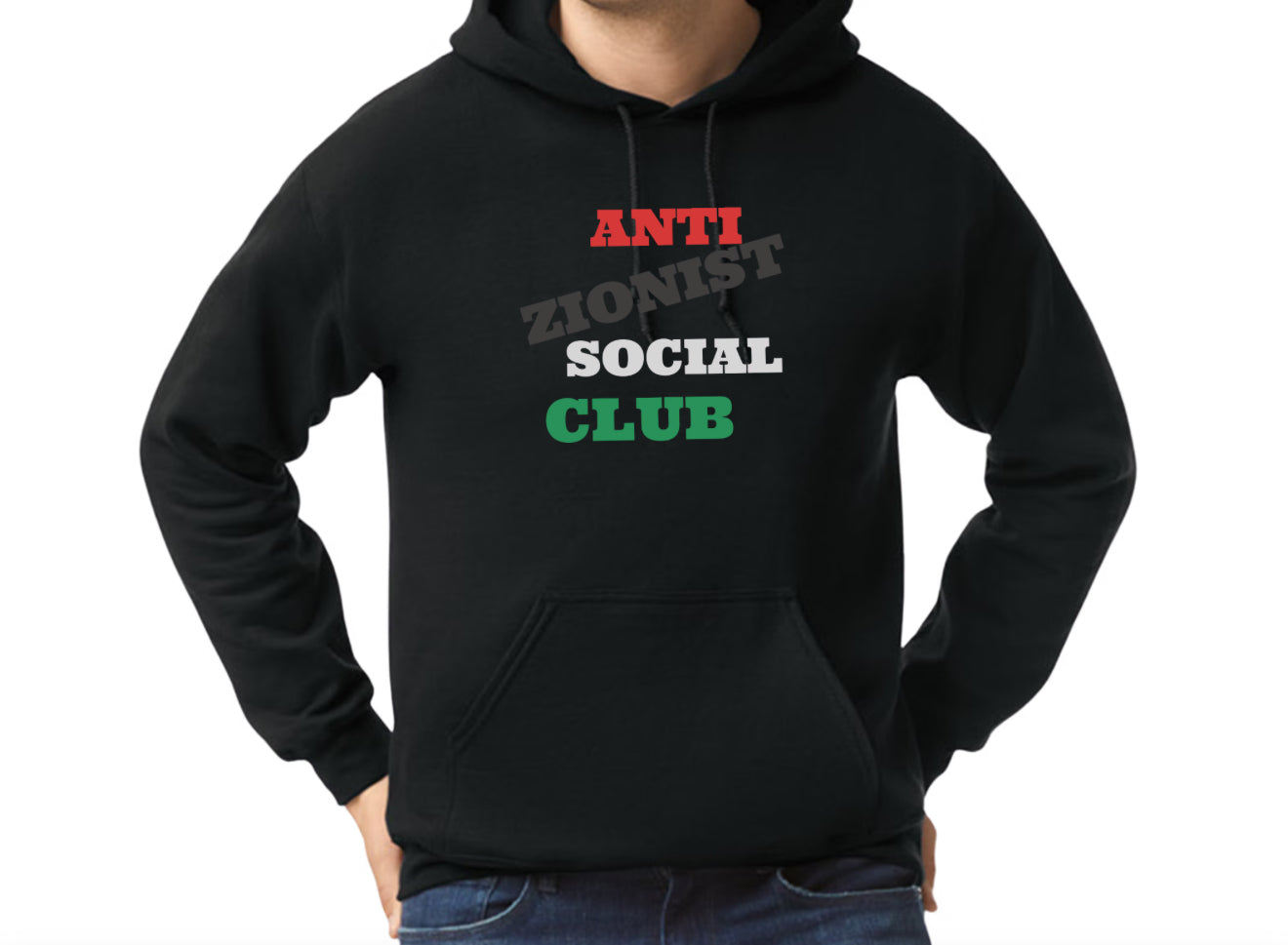 Hoodies Anti zits social club