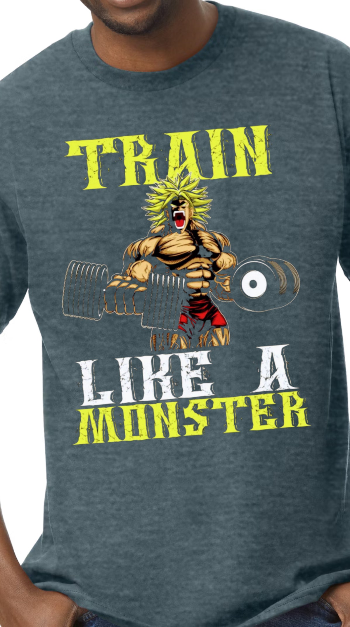 TSHIRTS TRAIN LIKE A MONSTER