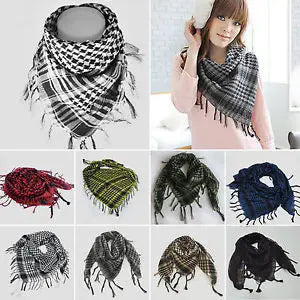 2021 Winter Casual Fashion Latest Women Men Arab Shemagh Keffiyeh Palestine Scarf Shawl Wrap Scarves Newly
