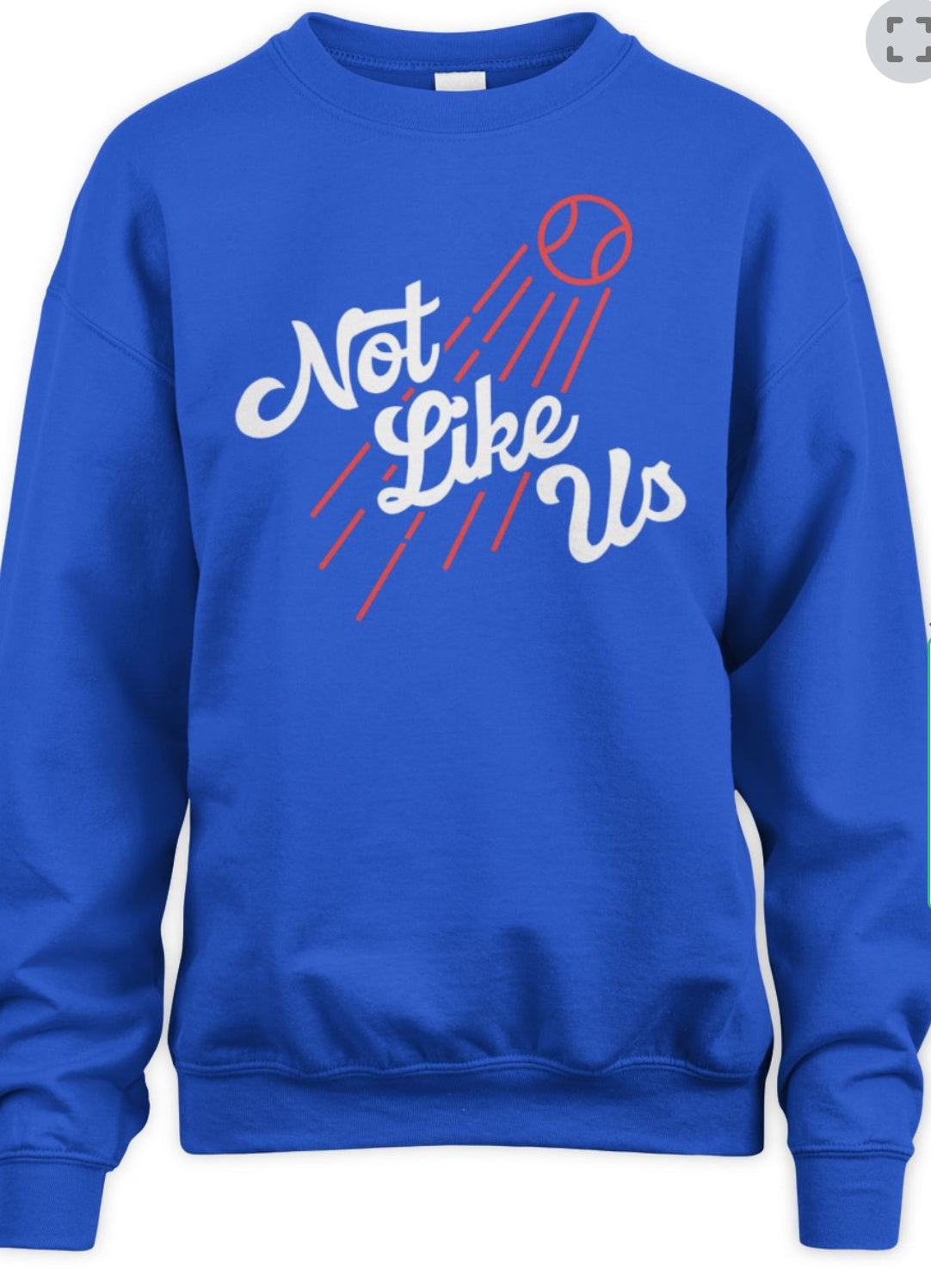 Dodgers They are not like us hoodie