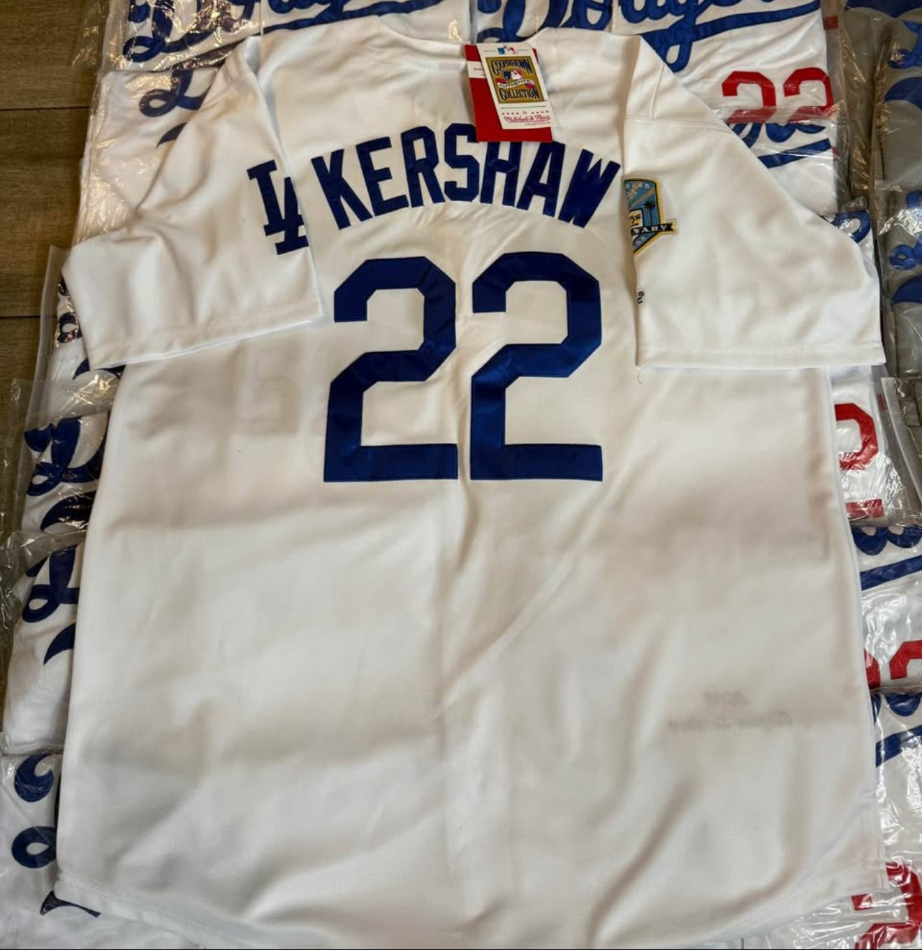 Dodgers Kershaw throwback jersey
