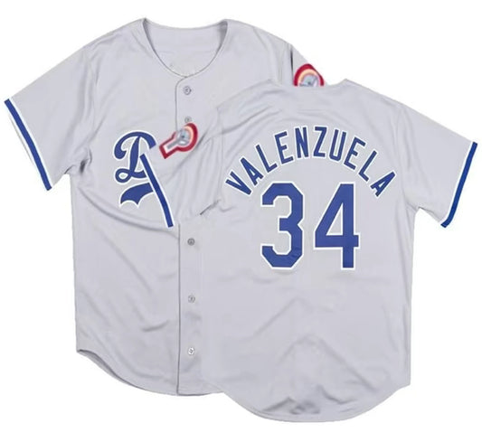 Dodgers Valenzuela throwback jersey