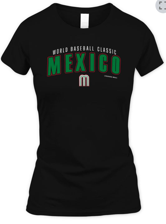 México baseball league T-shirts