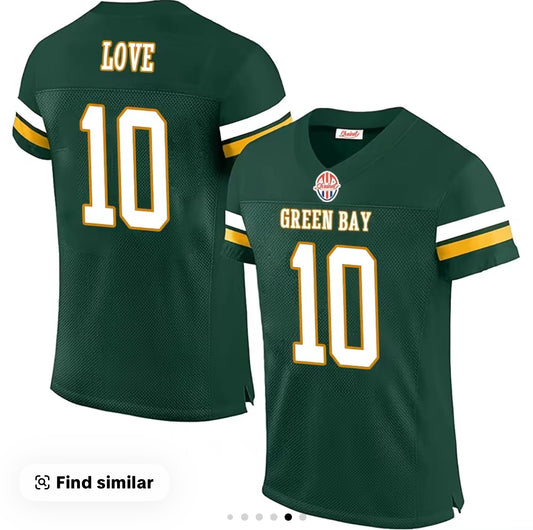 Green Bay custom jersey