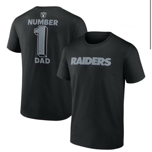 Raiders super Dad Tshirts