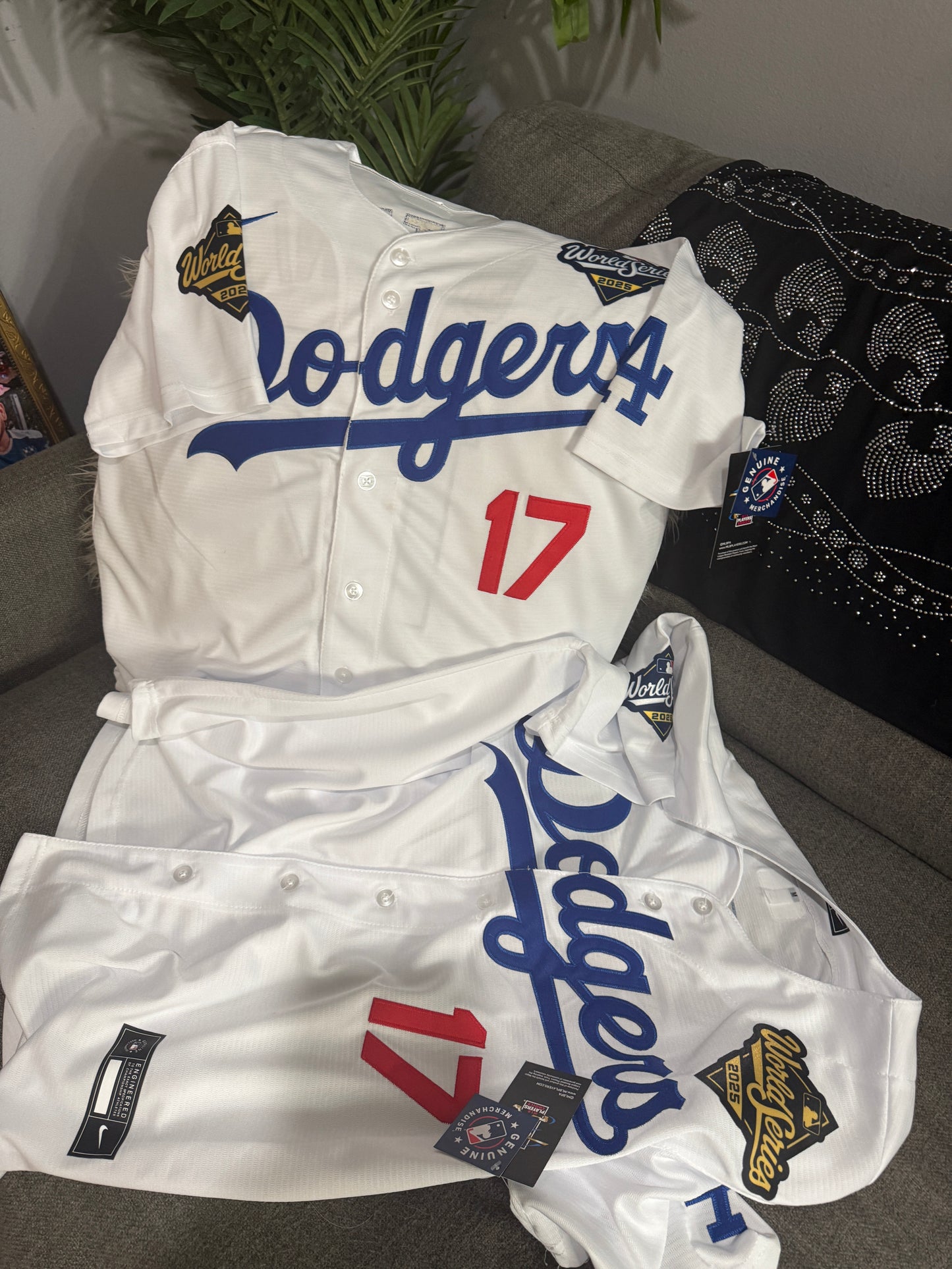 Dodgers WS jerseys