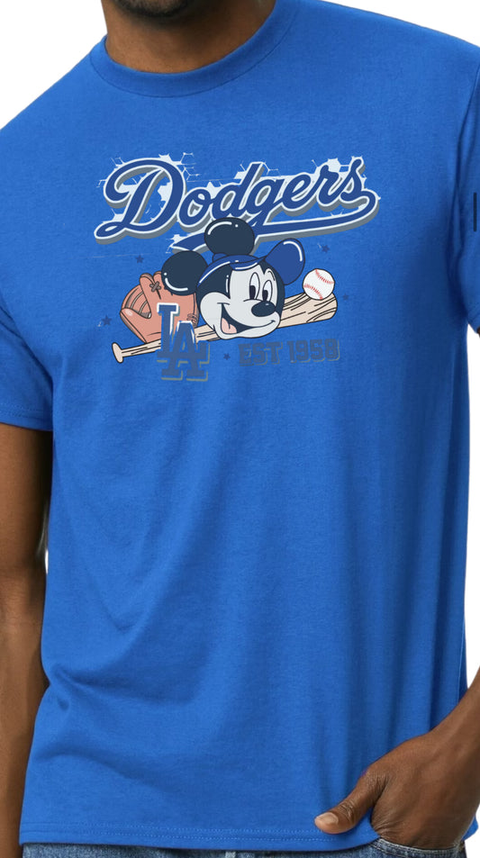 Dodgers Mickey tshirts