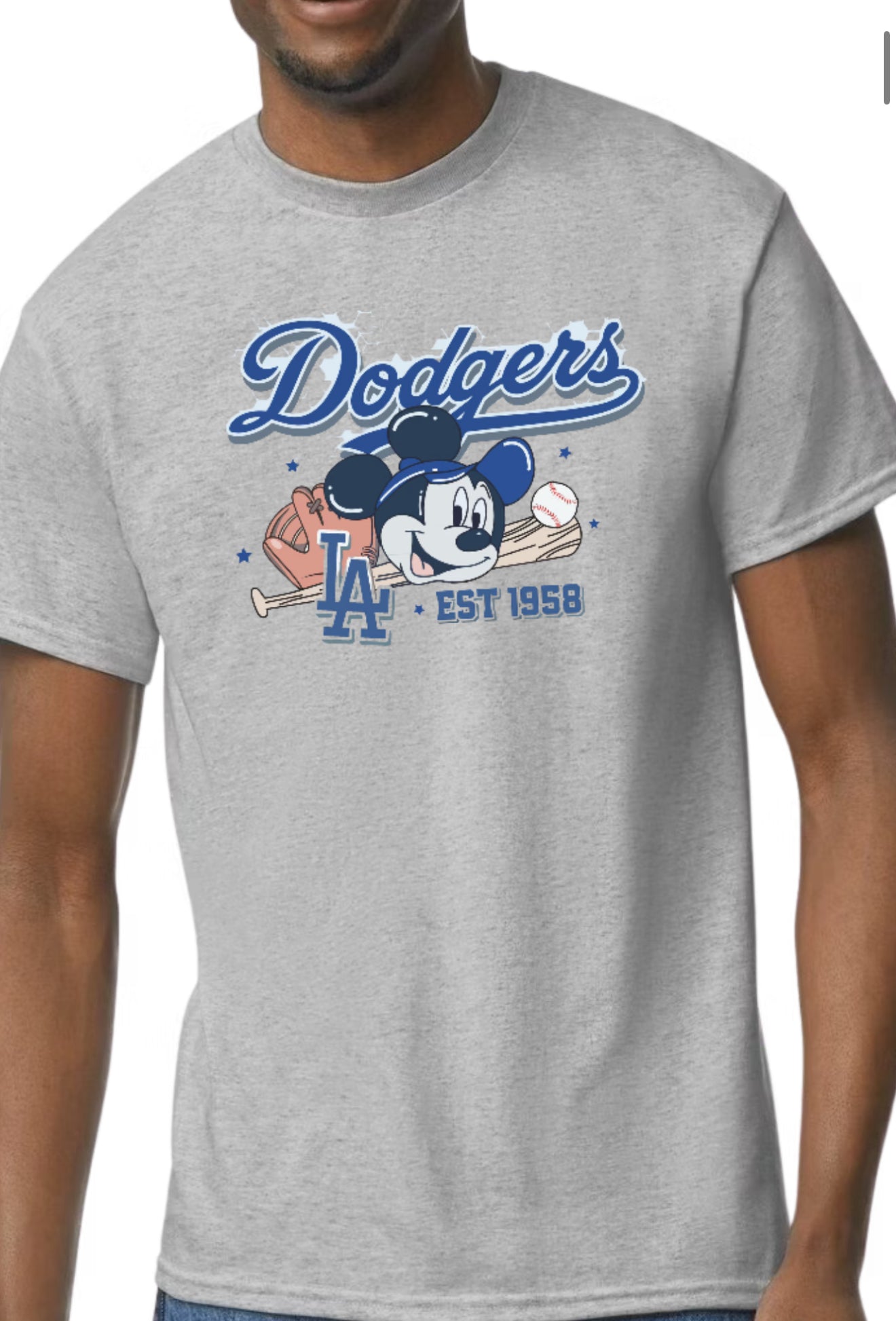 Dodgers Mickey tshirts