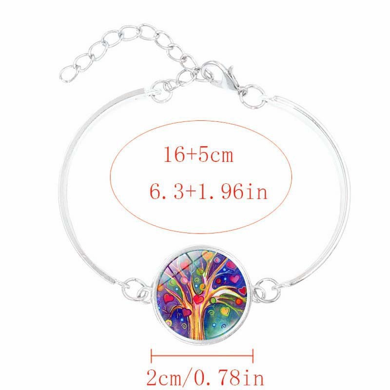 Time Gemstone Earrings & Necklace Set