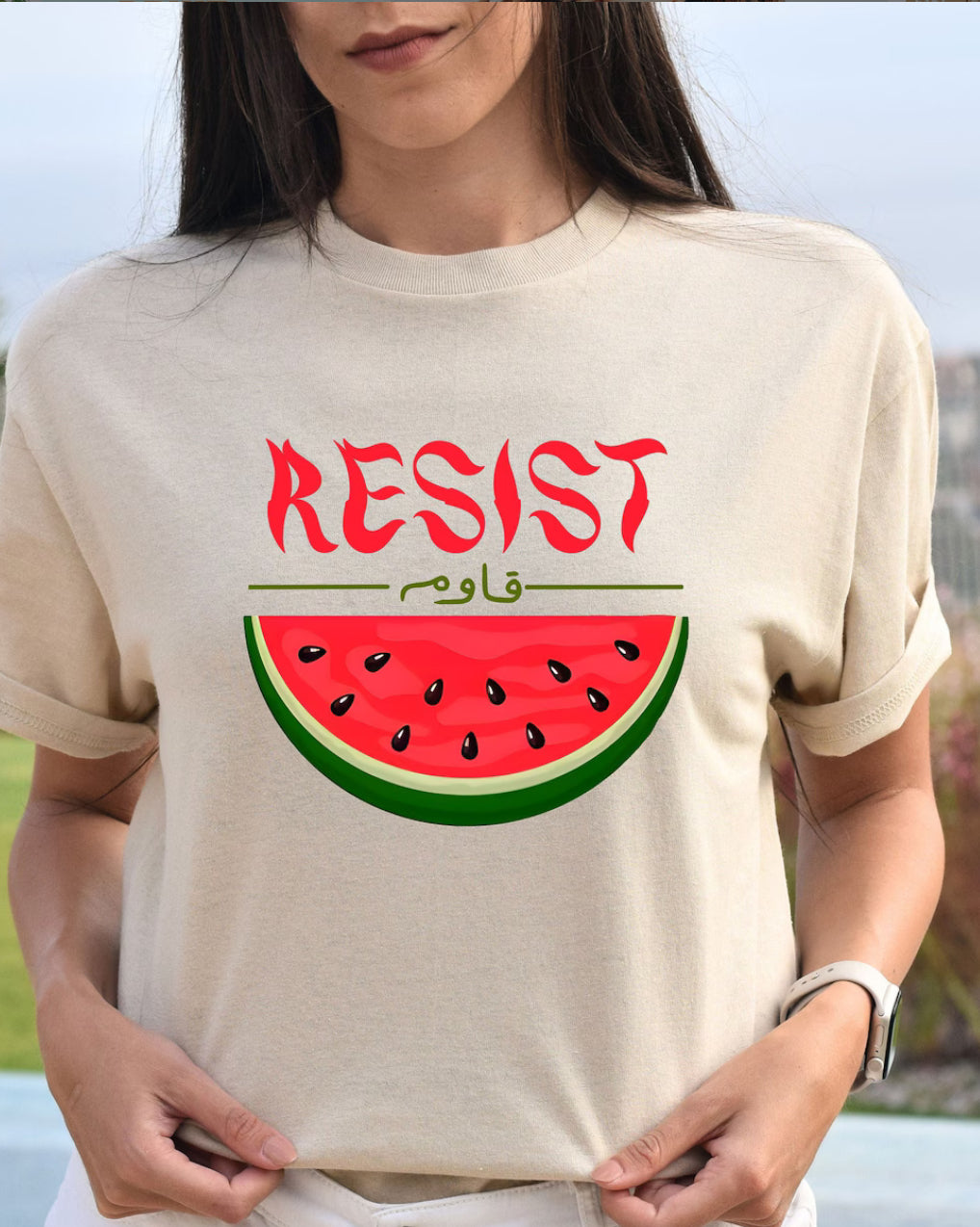 Resist tshirts