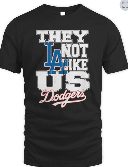 Dodgers They are not like us hoodie
