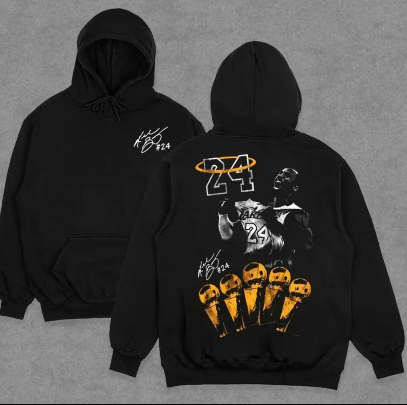 Lakers kobe custom hoodies