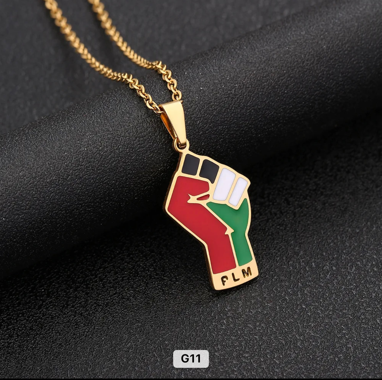 Palestine Lives Matter - Necklace