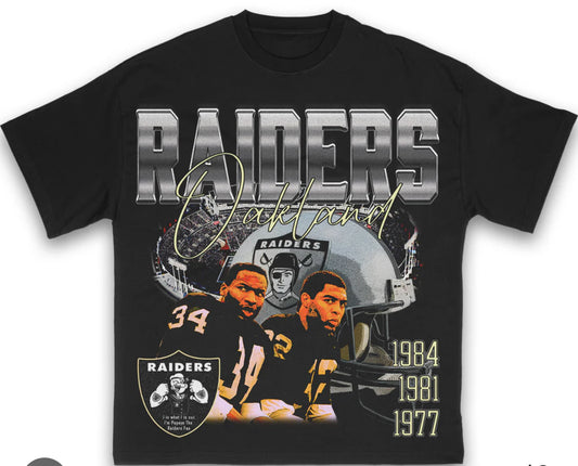 Raiders T shirts Los Angeles Raiders