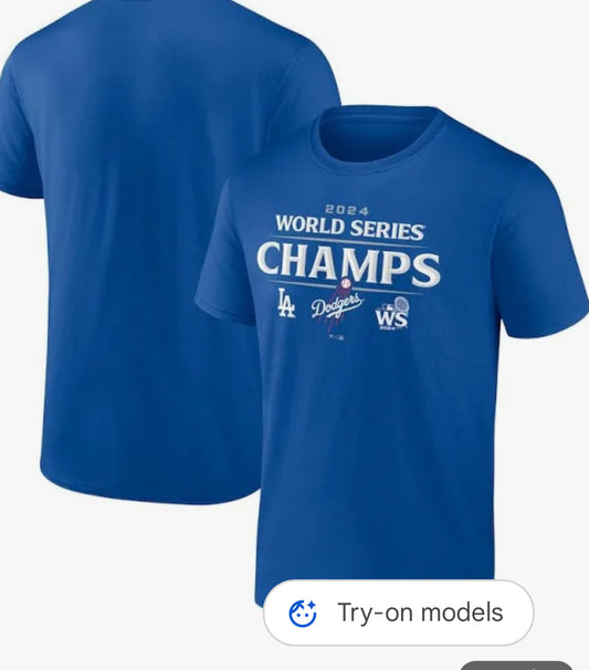 Dodgers r shirts ws champion 2024