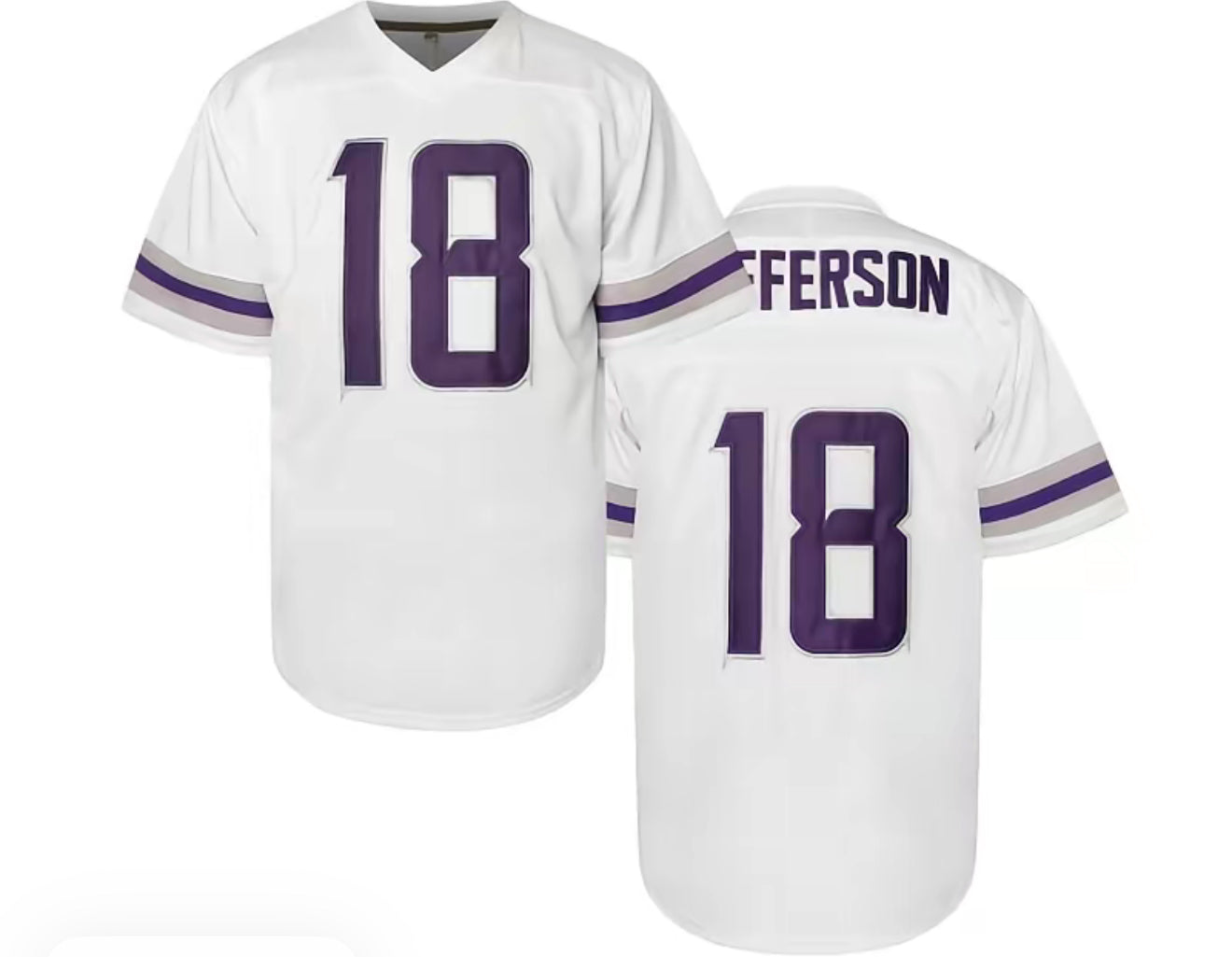 Custom NFL throwback jersey