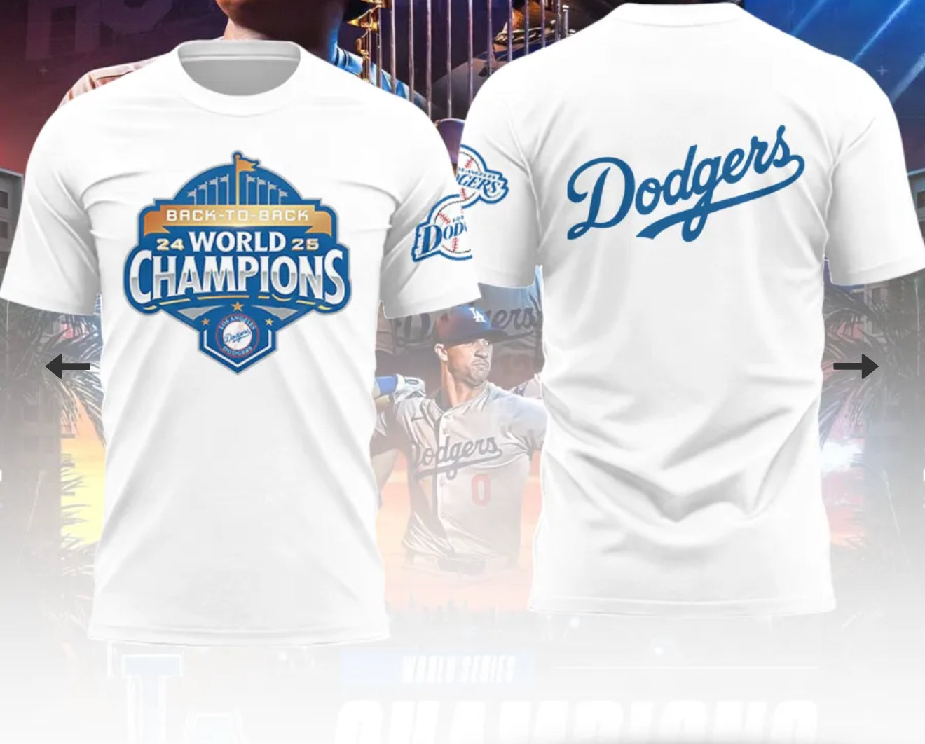 Dodgers t shirts