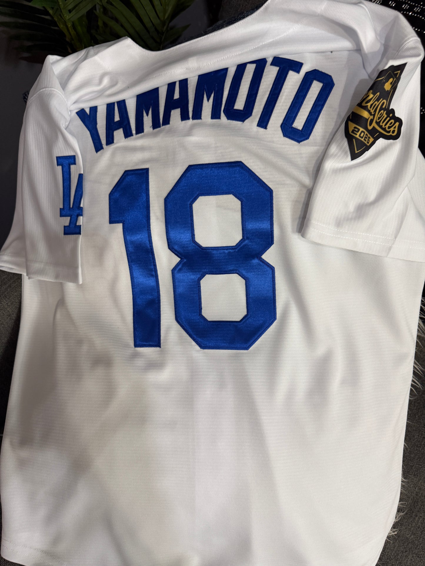 Dodgers Yamamoto custom jersey
