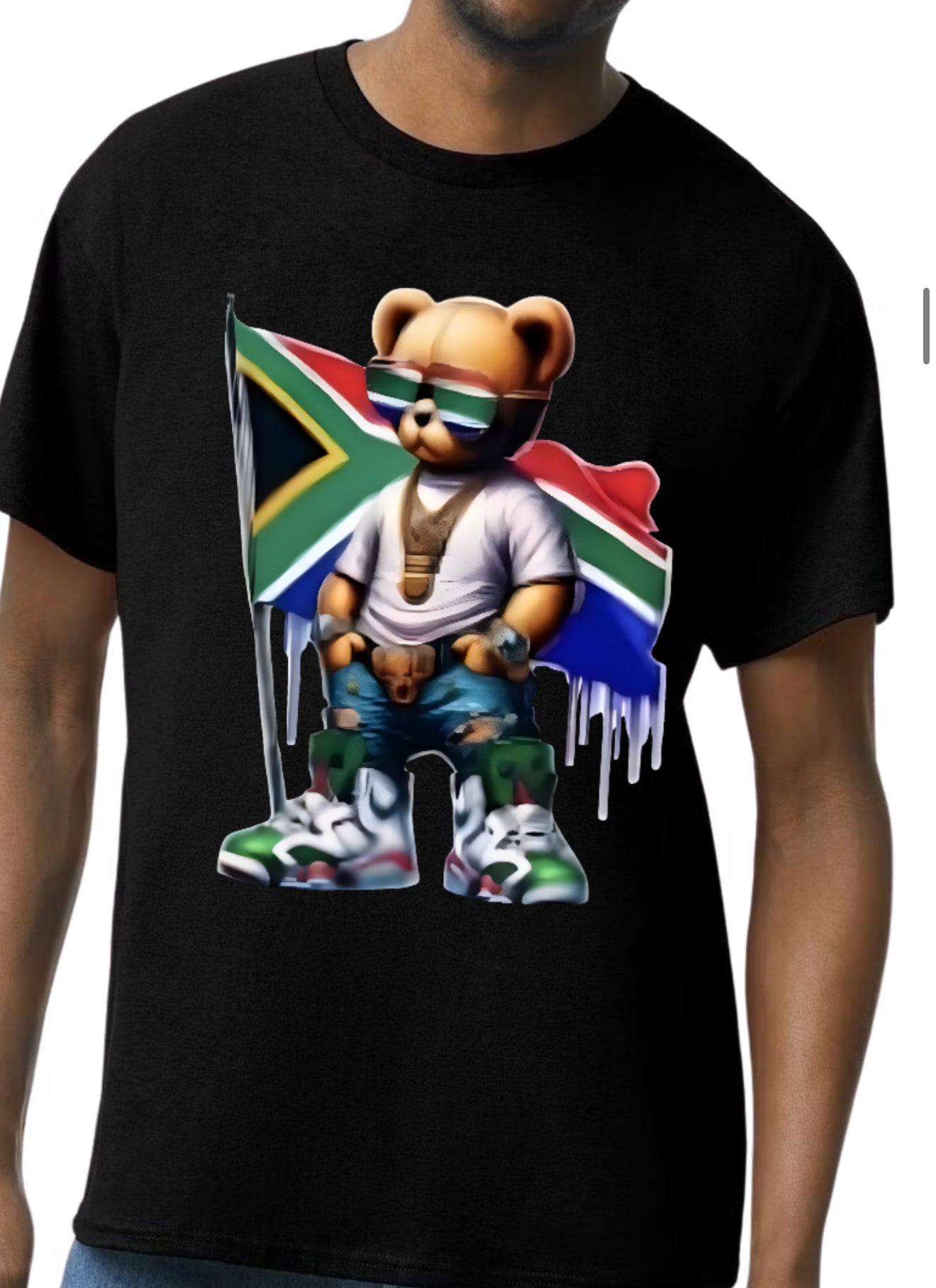 Cool bear represent the world tshirt