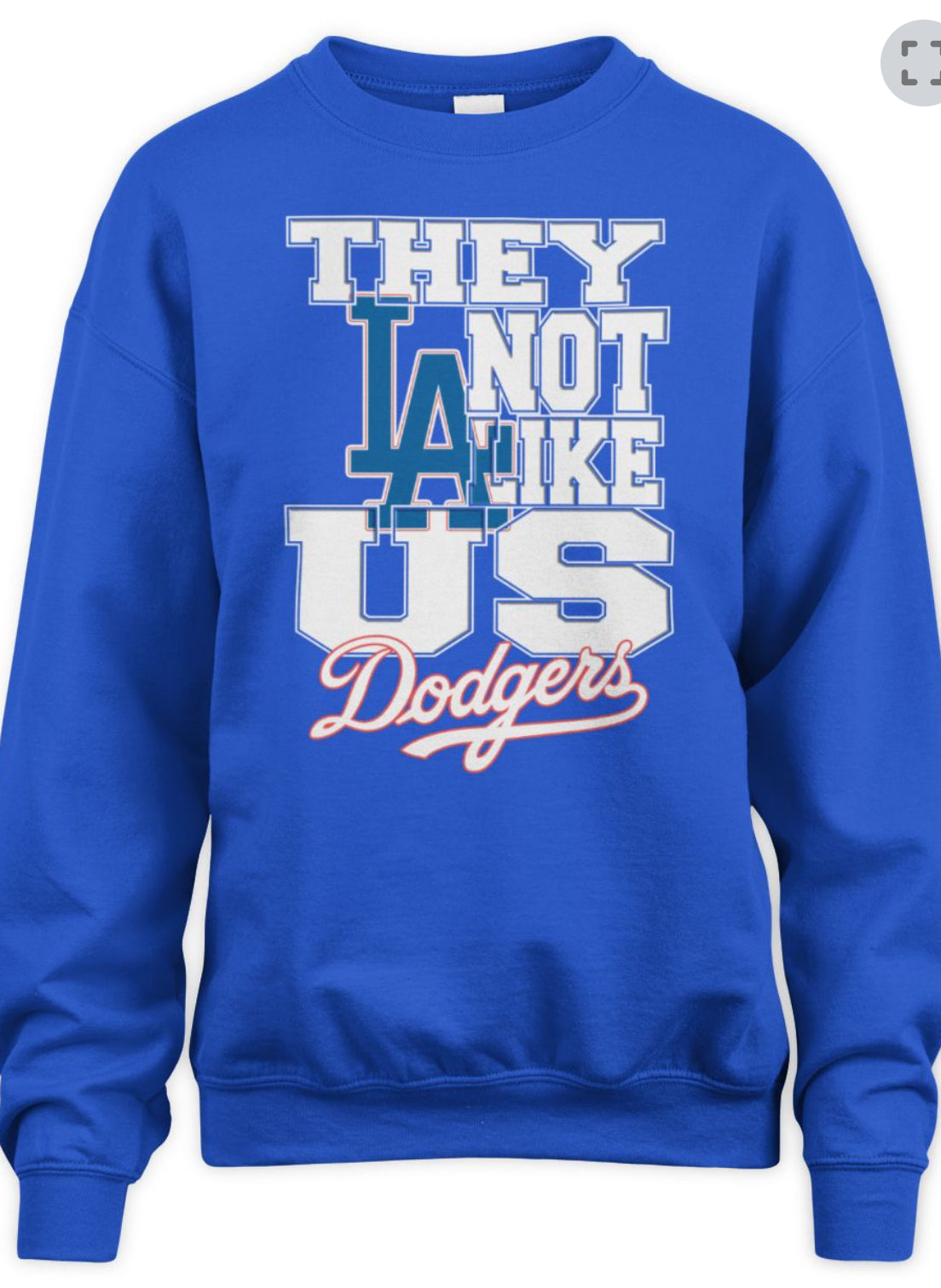 Dodgers They are not like us hoodie