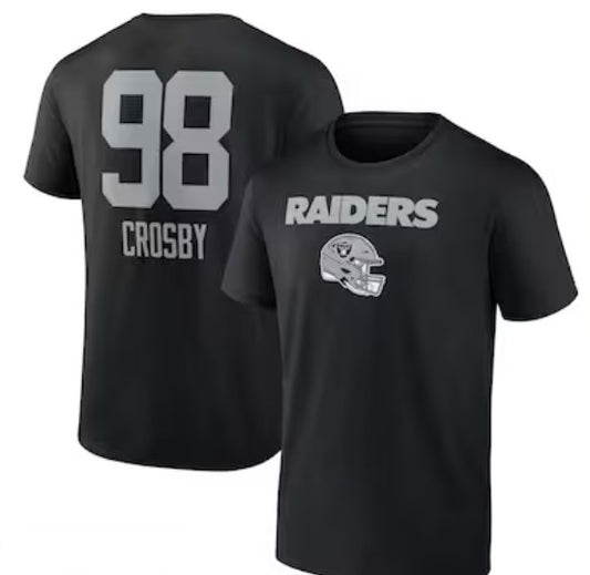 Raiders t shirts