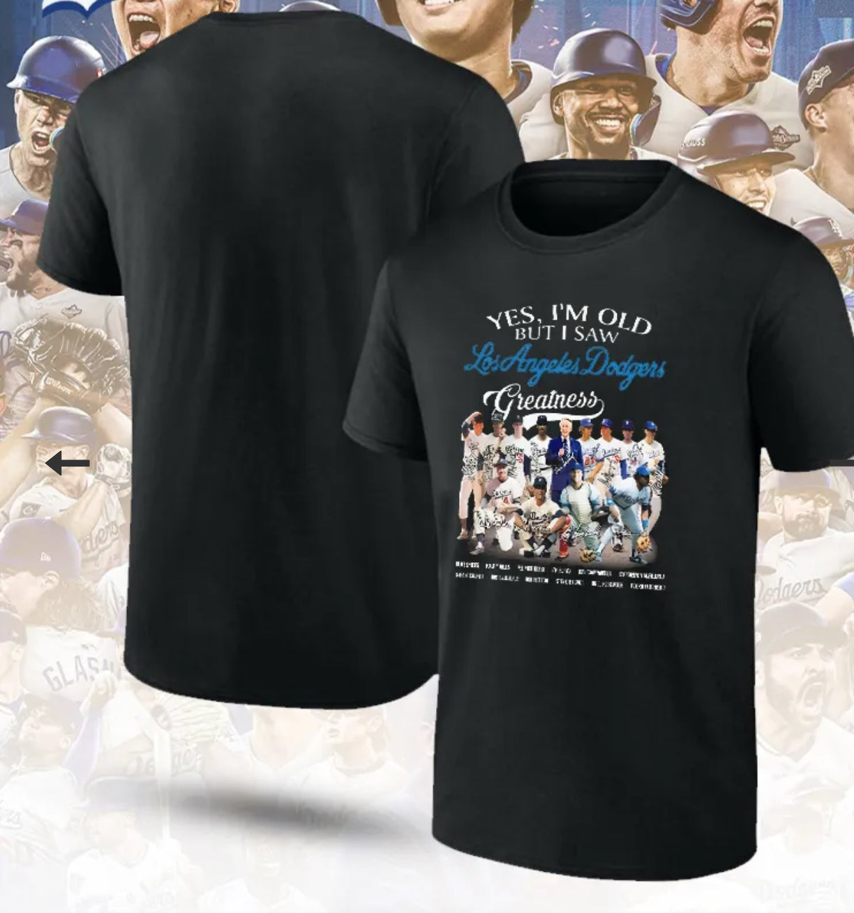 Dodgers t shirts