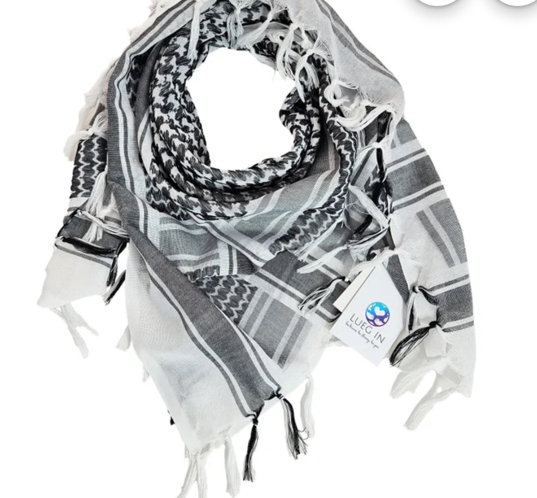 PALESTINIAN AUTHENTIC KEFFIYEH!!