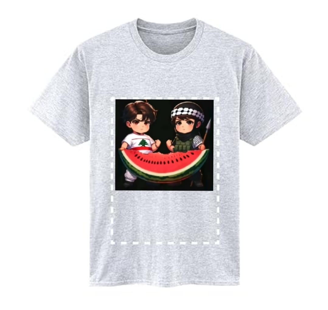 T shirt Palestine Lebanon 🇱🇧 tshirt