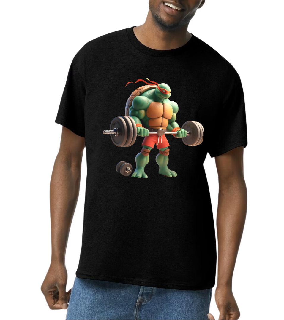 T shirts LETS PUMP NINJA TURTLES