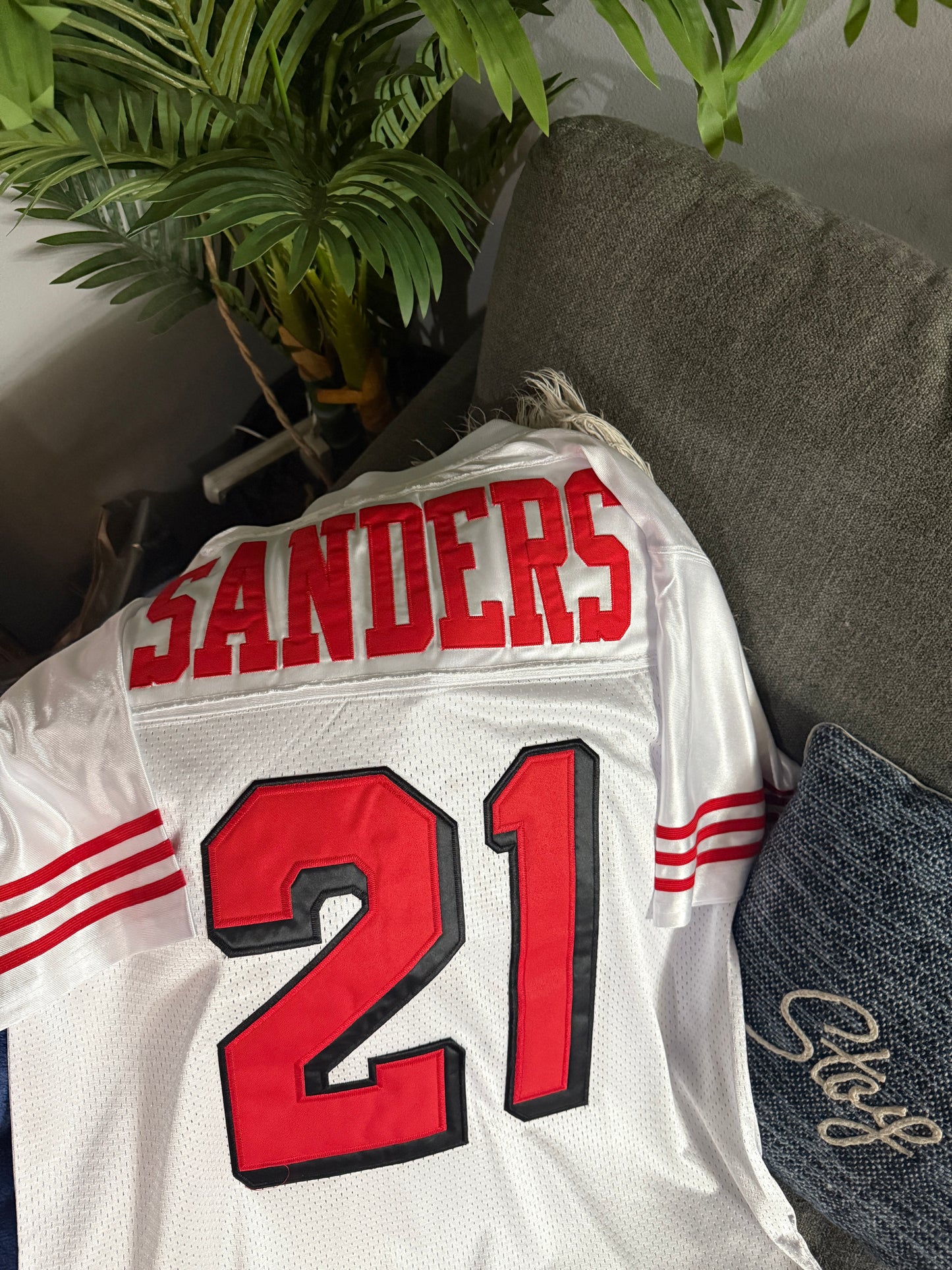 49rs Neon sanders custom jersey