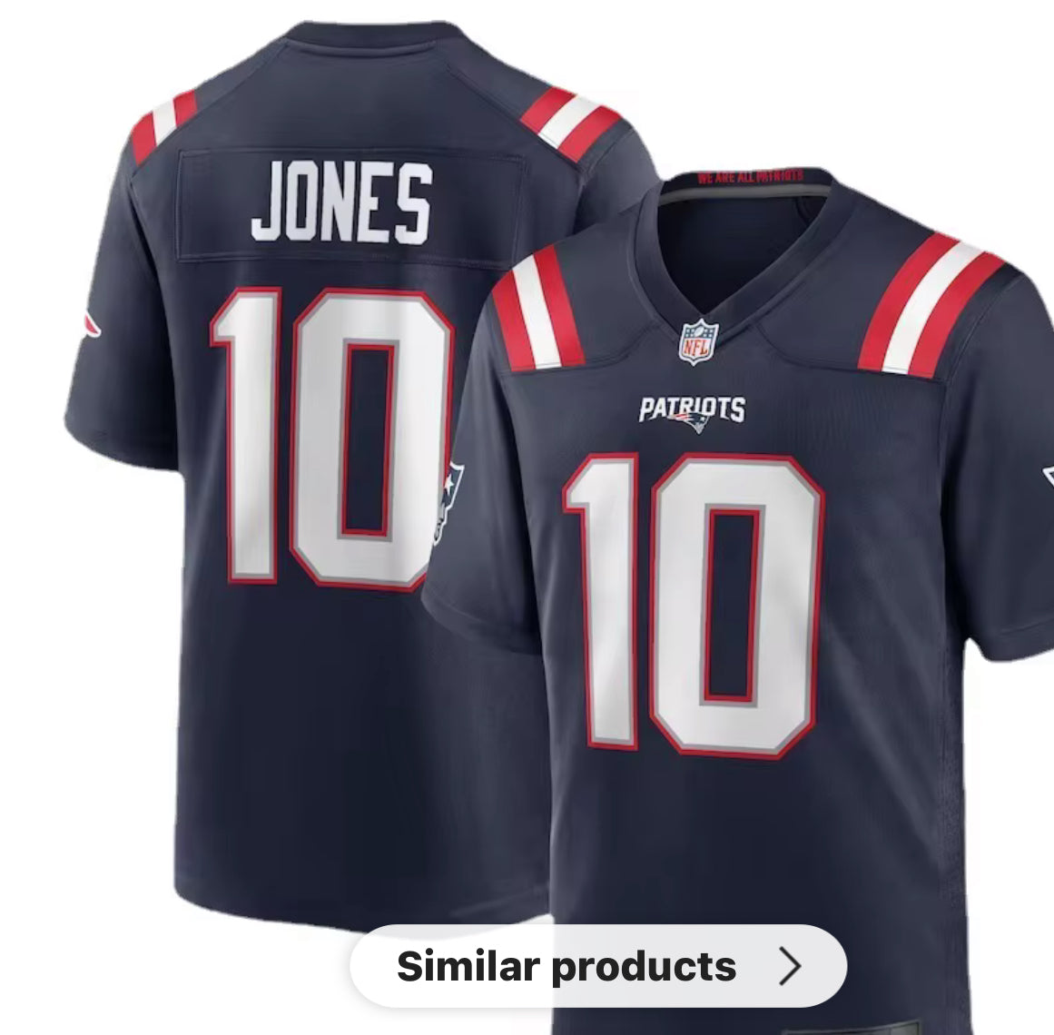 Patriots custom jerseys