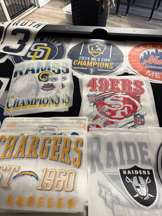 Raiders tshirts