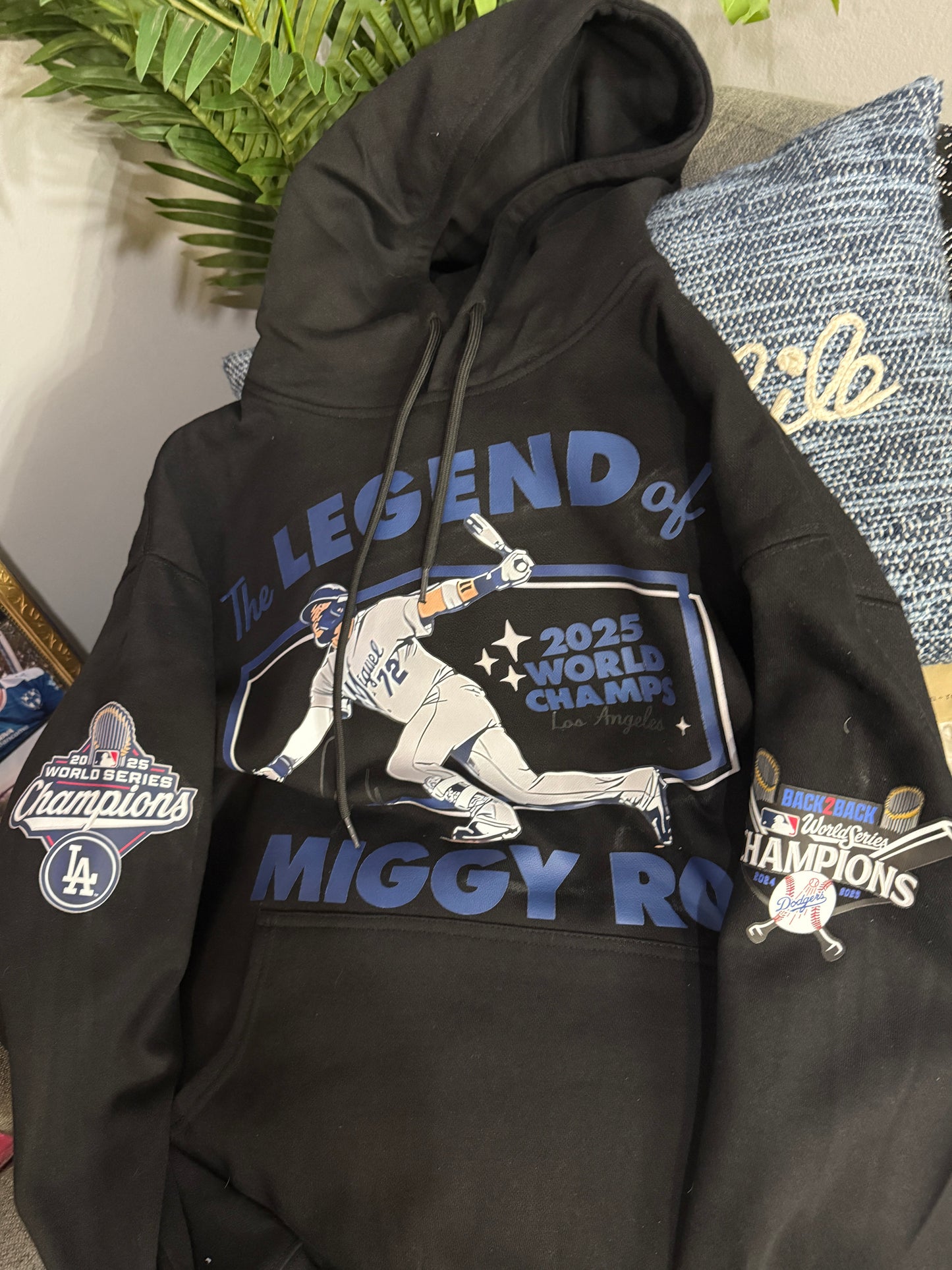 Dodgers Miggy hoodies