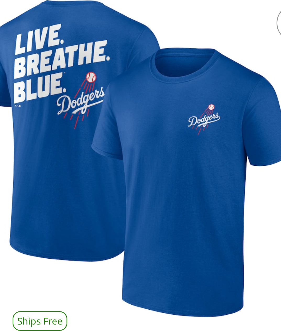 Dodgers tshirts