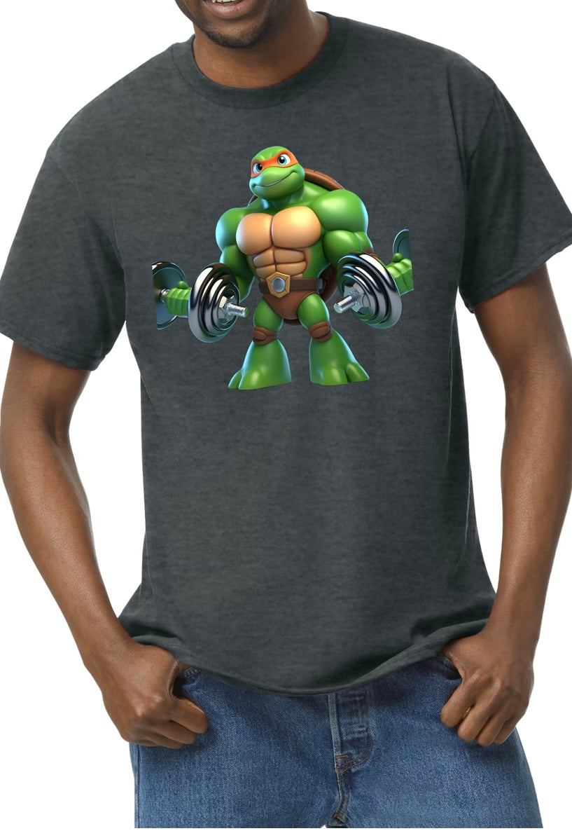 T shirts LETS PUMP NINJA TURTLES