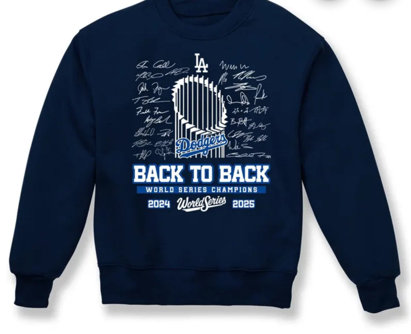Dodgers sweaters