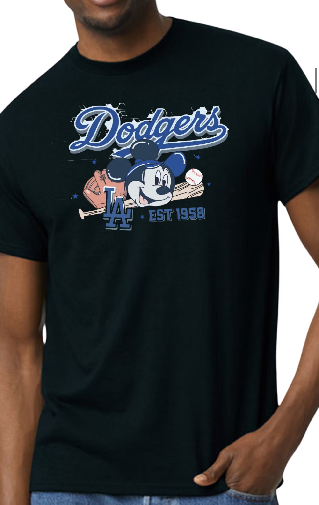 Dodgers Mickey tshirts
