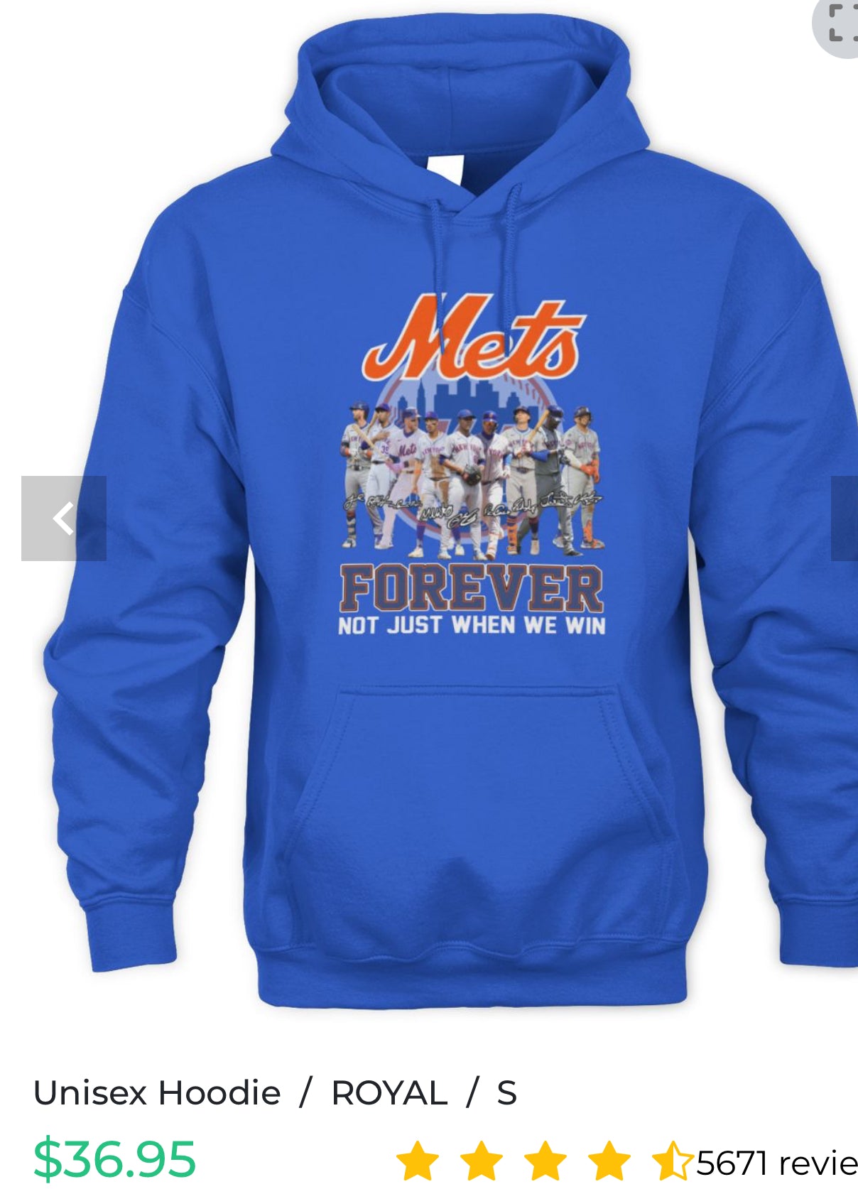 Mets t-shirt