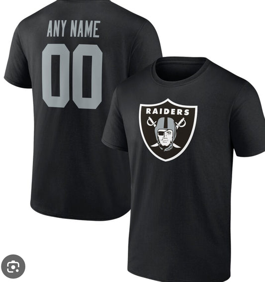 Raiders custom tshirts
