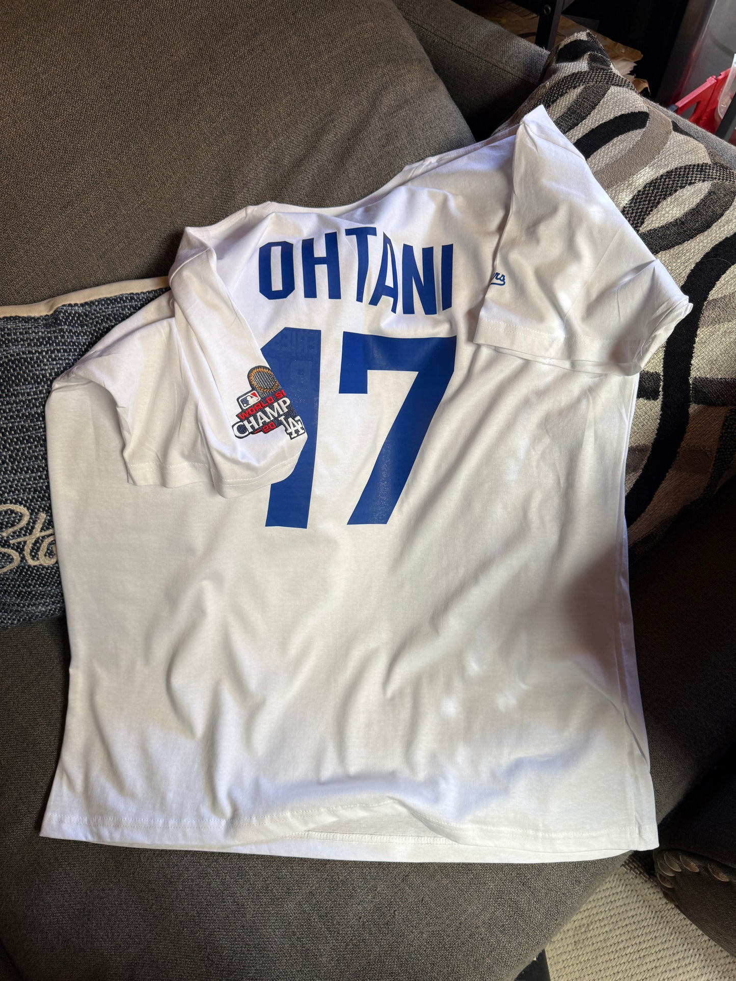 Dodgers es champion tshirt