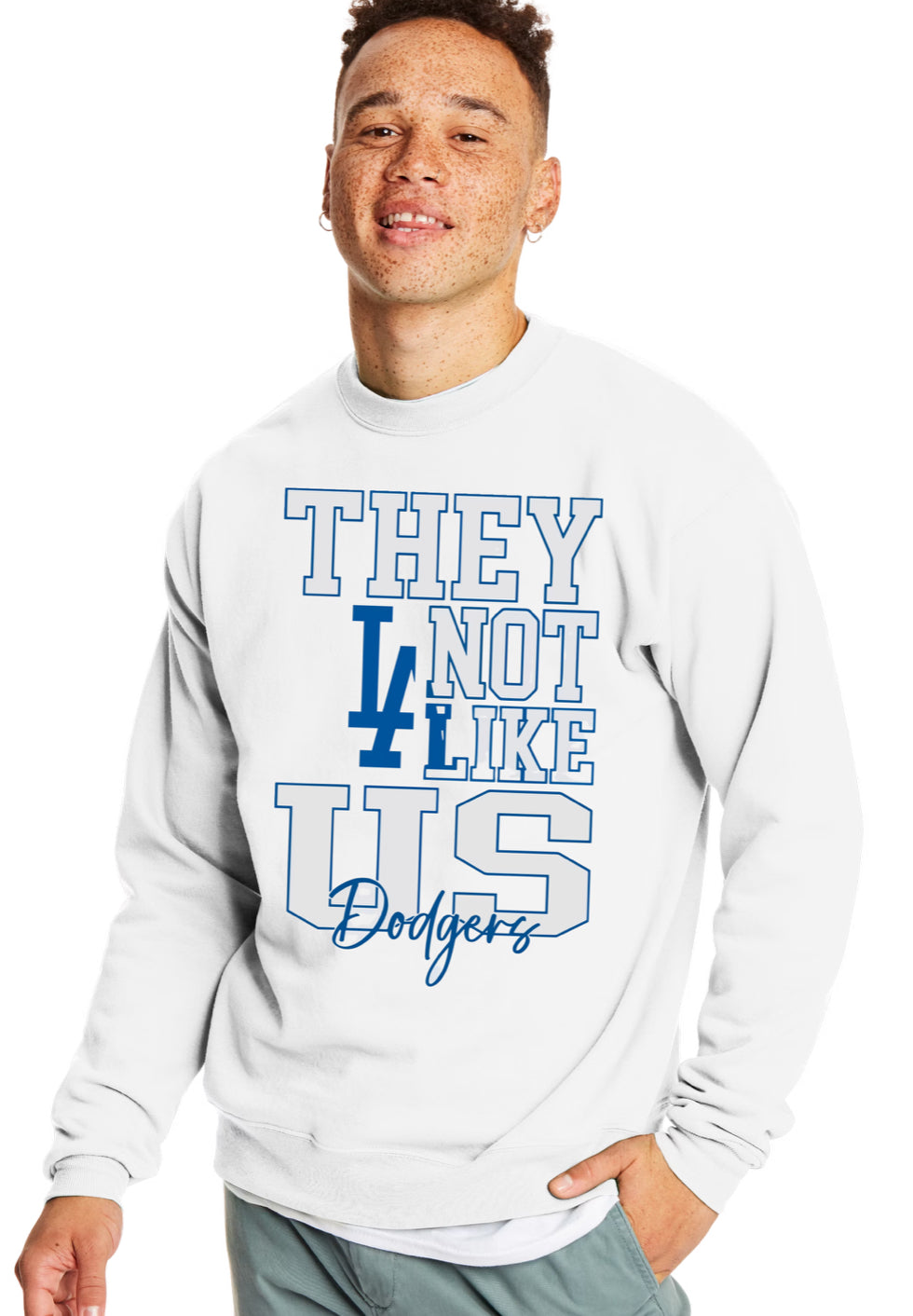 THEY ARE NOT LIKE US SWEATERS